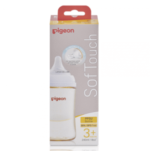 Bình sữa Pigeon Softouch PPSU Plus thế hệ 3 240ML